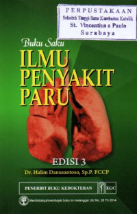 Image of Buku Saku Ilmu Penyakit Paru Edisi 3.