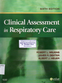 Image of Clinical Assessment in Respiratory Care Sixth Edition