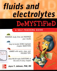 Image of Fluids and Electrolytes Demystified A Self-Teaching Guide