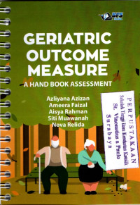 Image of Geriatric Outcome Measure A Hand Book Assessment