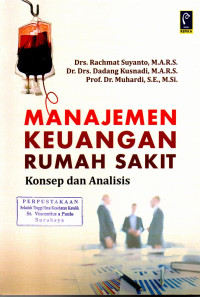 Image of Manajemen Keuangan Rumah Sakit konsep dan Analisis