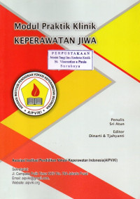 Image of Modul Praktik Klinik Keperawatan Jiwa