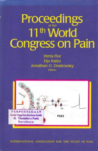 Image of Proceedings of the 11th Word Congress on Pain