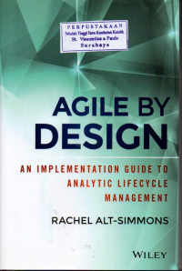 Image of Agile by Design. An Implementation Guide to Analytic Lifecicle Management